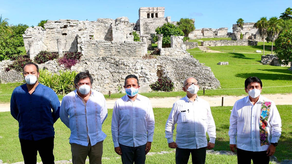 Reabren zonas arqueológicas de Quintana Roo con ceremonia en Tulum –  Noticias de la Industria Turistica
